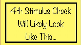 The Next Stimulus Check Will Likely Look Like This [upl. by Aneehsal]