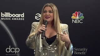 Kelly Clarkson Interview at 2020 Billboard Music Awards [upl. by Orgalim]