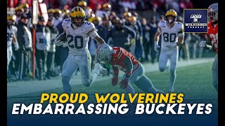 Reacting to Michigan footballs shocking upset victory over rival Ohio State [upl. by Ahsieka405]