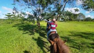 Horseback Riding in Hacienda Campo Rico [upl. by Ylrebmyk]