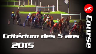 Critérium des 5 ans 2015  La course [upl. by Inotna229]