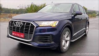 Audi Q7 55 TFSI quattro Technology 2022 ₹88 lakh  Reallife review [upl. by Sigismondo]