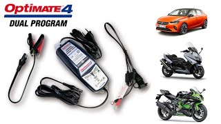 Chargeur Tecmate Optimate 4 dual program [upl. by Kessel]