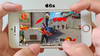 Iphone 6s Lag fix Free Fire Gameplay test settings revel My HUDDPI MACRO ios 14 🔥 [upl. by Nordin]