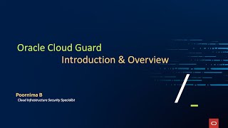 Oracle Cloud Guard  Introduction amp Overview [upl. by Matthia336]