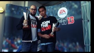 FIFA 13 et adidas Predator LZ  Le tournoi des journalistes [upl. by Lidstone]