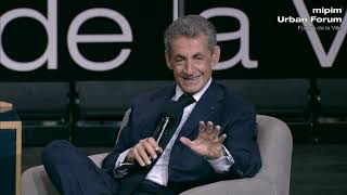 French version  Opening Keynote Nicolas Sarkozy  MIPIM Urban Forum 2020 [upl. by Haizek]