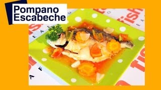 Pompano – Fish Escabeche – Pompano Fish  Pinoy How To [upl. by Nysila893]