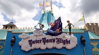 Peter Pans Flight at the Magic Kingdom Walt Disney World  HDThrillSeeker [upl. by Rodmun205]