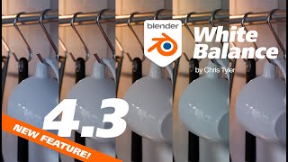 White Balance in Blender 43 [upl. by Nylg]