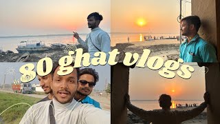 80 ghat morning vlogsBHU me skating chalayesagarft [upl. by Clayberg]