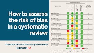 Quality Assessment  Systematic Review amp Metaanalysis [upl. by Dichy241]