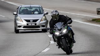 ZX25R Karak Full Gas  4K [upl. by Astrix]