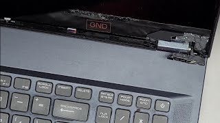 MSI GE76 Raider Broken Hinge Repair Without Replacement Parts [upl. by Fai]