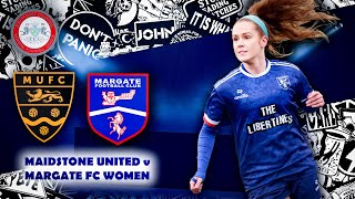 HIGHLIGHTS  SECWFL  Maidstone United FC v Margate FC Women A [upl. by Iinde]