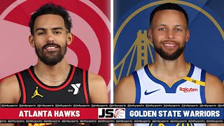 ATLANTA HAWKS VS GOLDEN STATE WARRIORS  NBA Live Scoreboard 2024 [upl. by Ardle]