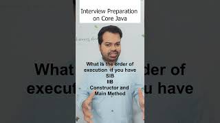 SIB IIB Main Method and Constructor  Core Java Interview Question  SoftwareTestingbyMKT [upl. by Bertelli]