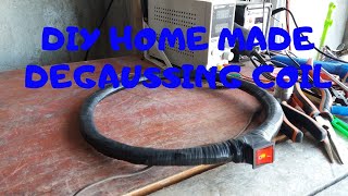 DIY DEGAUSSING COIL  HOME MADE DEGAUSSER [upl. by Emaj]