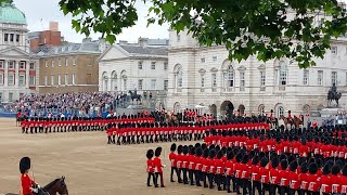 Trooping the Colour The Major Generals Review 2024 [upl. by Ribak]