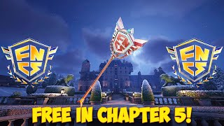 SECRET HACK TO GET THE FNCS PICKAXE IN CHAPTER 5 WORKING 2024 FREE [upl. by Myke936]