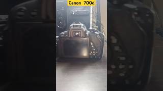 canon eos 700d dslr  camera review shorts [upl. by Eiggam]