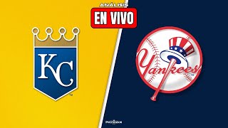 Kansas City vs Yankees  MLB  EN VIVO  📍⚾️🔴🏆 [upl. by Enelcaj]