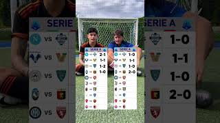 RISULTATI 7ª GIORNATA DI SERIE A 202425 PT1 😱📈gioco classifica seriea risultati [upl. by Merry]