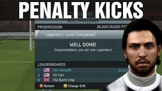 FIFA 14 Penalty Kick Skill Game Tutorial  Legendary Score Tips amp Tricks  How to Aim [upl. by Latrina753]