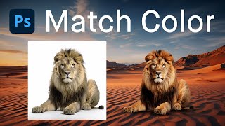 Photoshop Match Color Guide Adding Professional Touches to Your Designs [upl. by Mloclam]