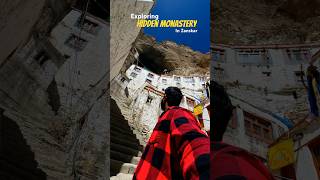 Exploring Hidden Monastery In Zanskar🏔️explore zanskar shorts monastery youtubeshorts travel [upl. by Thibaud148]