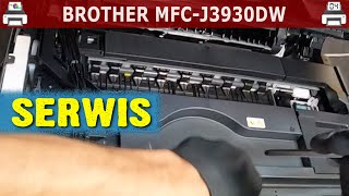 BROTHER MFCJ3930DW 🖨️ Serwis [upl. by Yelrak]