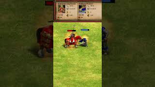 Edward Longshanks vs William Wallace AoE2 Shorts [upl. by Tsiuqram]