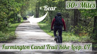 Farmington Canal Bike Loop CT  30 Miles [upl. by Jerol]