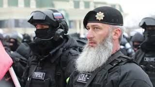 Chechen Special Forces Preparing To Head To Ukraine [upl. by Eilyw]