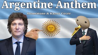 Argentine National Anthem  Otamatone amp Kazoo Cover  Himno Nacional Argentino [upl. by Odelet528]