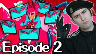 HAZBIN HOTEL EPISODE 2 REACTION  ALASTOR AND VOX SONG REACTION  HAZBIN HOTEL REACTION [upl. by Eilrak]