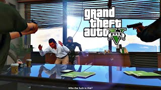 GTA 5  mission23 [upl. by Nairot643]