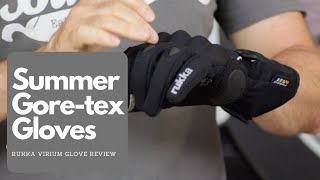 Summer Goretex gloves Rukka Virium gloves [upl. by Heloise]