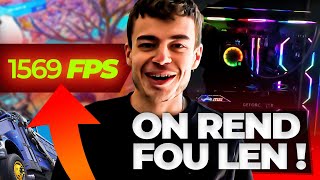 1500 FPS 😱 LE NOUVEAU PC DE LETOILE NOIRE [upl. by Hoxie491]