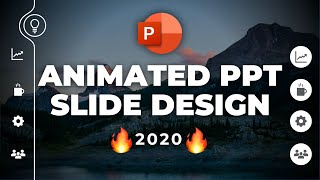 Animated PowerPoint Slide Design Tutorial 🔥Step by Step🔥 [upl. by Reel]