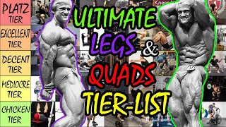 The ULTIMATE QuadsLegs Exercises TierList Platztier to Chickentier [upl. by Lunt199]