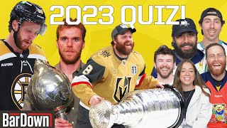 CAN YOU PASS THIS QUIZ ON THE 2023 NHL SEASON [upl. by Hawger]