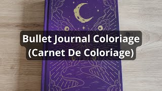 Bullet Journal Coloriage carnet de coloriage [upl. by Vod]