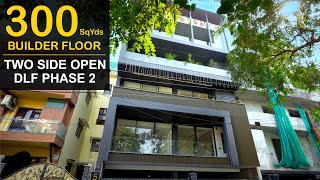 Luxurious 300 SqYds Builder Floor  Two Side Open  DLF Phase 2 Gurgaon [upl. by Alael]