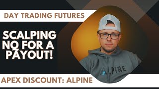 6 figure Trader Live Day Trading with Apex Trader Funded Accounts NQ is straight crazy [upl. by Limber17]