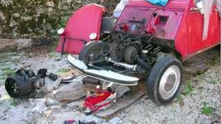 2cv  Restauration dune 2cv AZAM de 1964 [upl. by Enitsyrhc540]