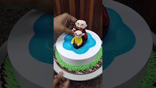 Motu Patlu Character Theme Cakes viralvideo trending motupatlu viralshorts cakedecorating [upl. by Robinet]