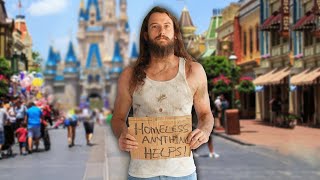 Homeless Man Begging in Disney World [upl. by Aleina]