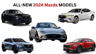 All New 2024 Mazda Models [upl. by Hulbert]