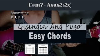 Liezel Garcia  Gisingin Ang Puso  Guitar Chords EASY [upl. by Nels]